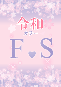 F&S-Attract luck-Reiwa color-Initial