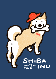 Shiba Inu (Shiba-Dog) 柴犬主題 [帽子-藍]