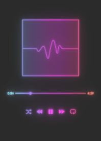 MUSIC PLAYER  - GLOW - Matte Black 00