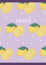 LEMON slices2 on purple JP