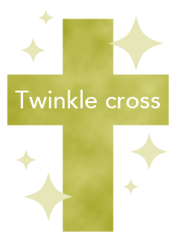 Twinkle cross(gold)