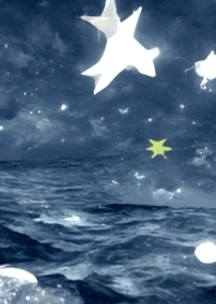 夜の月 月の海 #DkE_5。