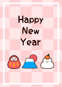 新年和幸運符。