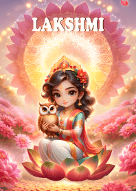 Lakshmi: Rich as desired, rich in money.