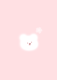 Polar bear and cherry blossoms sakura06