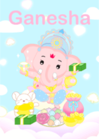Ganesha wealth money gold l