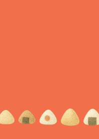 onigiri02 on red & yellow