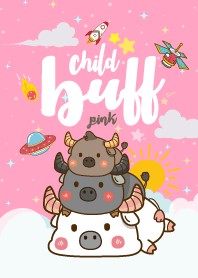 Child Buff Galaxy Pink