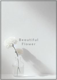 Beautiful Flower-SIMPLE WHITE