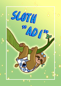 The sloth "Adi" is coming.