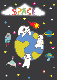 Space dog theme