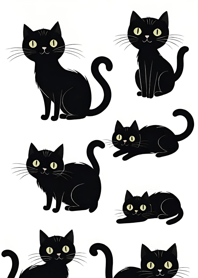 Shape-shifting Black Cat 3PM7s