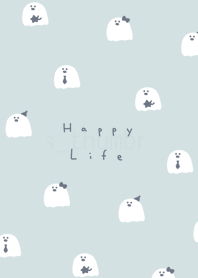 Yuru Ghost(NL)| light blue white.