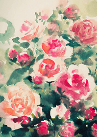 薔薇(バラ)の花の着せかえ(R4115)