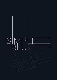 Simple dark blue.
