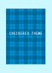 BLUE CHECKERED THEME-LIGHT BLUE