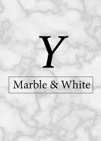 Y-Marble&White-Initial