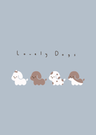 5 dogs (NL)/blue brown