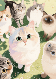 Cute Cat Group Theme (JP)