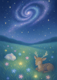 Beautiful night of stars