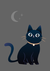 black cat theme - meow