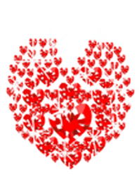 The heart decoration