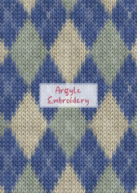 Argyle Embroidery 88