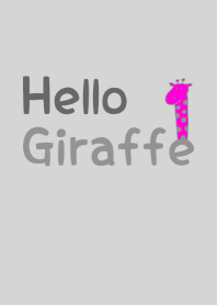 Hello Giraffe gray 3