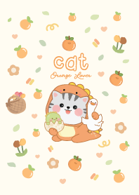 แมวไดโน & เป็ดน้อย : ออเร้นเลิฟเว่อร์