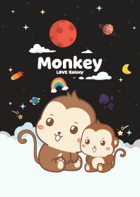 Monkey Chic Cloud Black