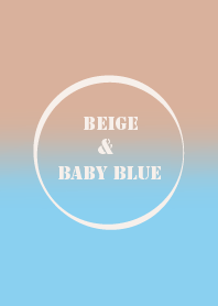 Beige  & Baby Blue Theme