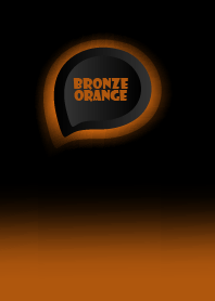 Love Bronze Orange on Black Theme