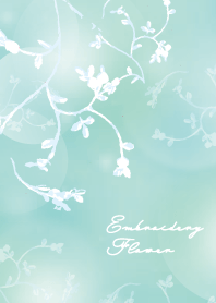 Embroidery botanical