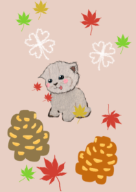 lucky Clover cat Autumn
