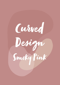 Curved Design : Smoky Pink