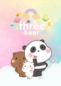 Bear Minimal Galaxy Dream Paint