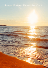 Sunset Horizon Photo #30 Not AI