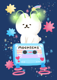 Mochichi bear with something in space?