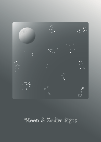 月と星座(ニュアンスカラー 天体シリーズ）