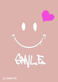 Smile Graffiti!! Pink Beige