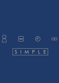 SIMPLE(navy/blue beige)Ver.5