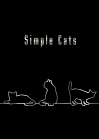 Simple cats : Black Silver