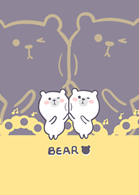 Dancing Bear-Grey Purple (Ye5)