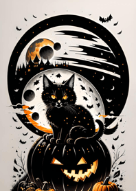 halloween cat 9cfa20