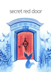 secret red door