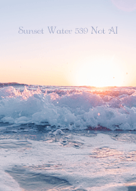 Sunset Water 539 Not AI