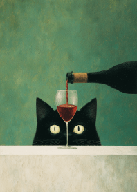 Cat's Moment of Temptation