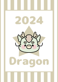 祝賀新年　黃道十二宮 龙 -2024- 100