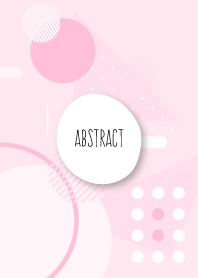 Abstract Geometric Lavender blush