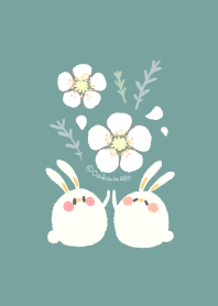 cotton bunny & strawberry
